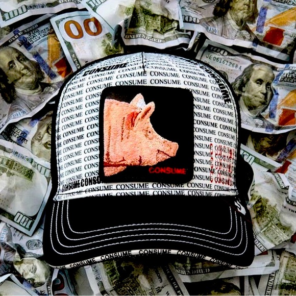 New in Box Limited Edition Goorin Bros “Consume” Trucker Hat